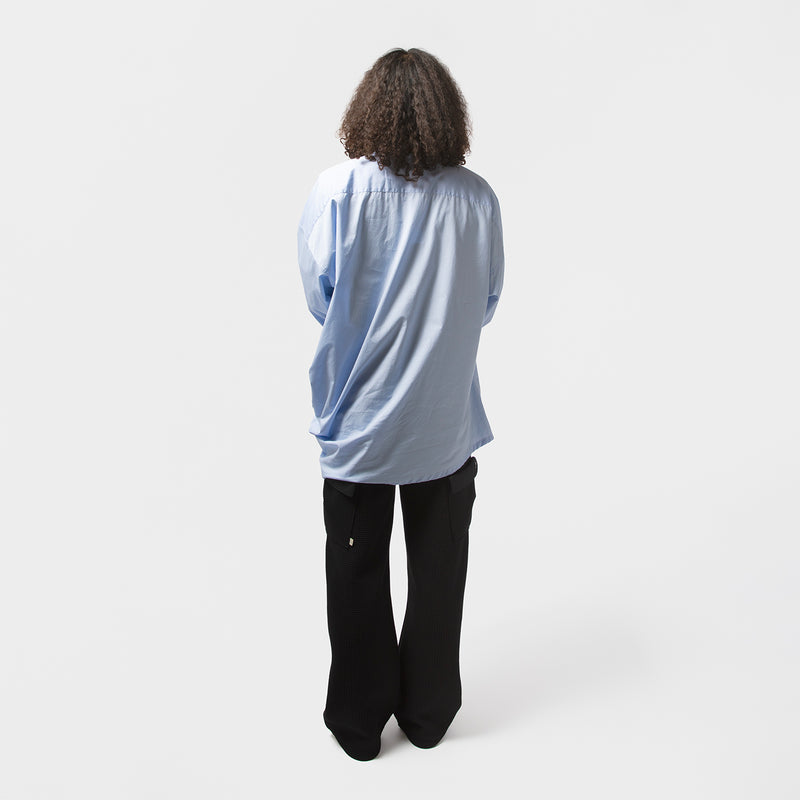 Marvine Pontiak Shirt Makers（マービンポンティアックシャツメーカーズ）/ TOPS（トップス）/ Twist P/O SH商品 / Skyblue