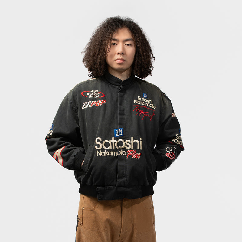SATOSHI NAKAMOTO（サトシ ナカモト）/ OUTER（アウター）/ Days Of Thunder Jacket商品 / Black