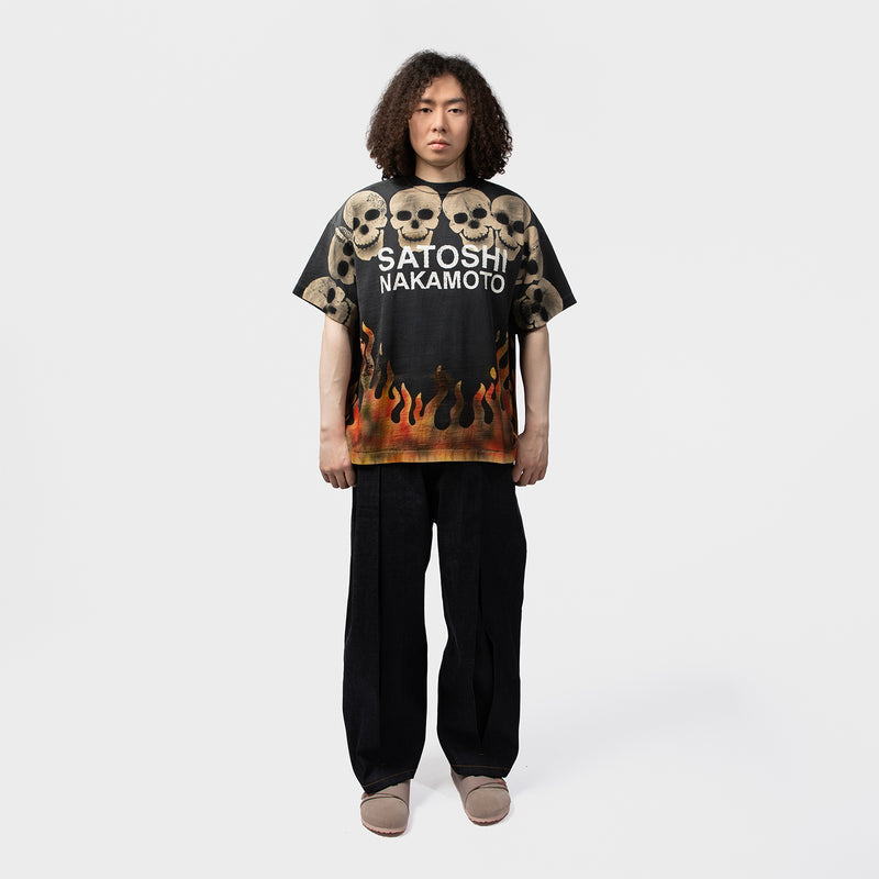 SATOSHI NAKAMOTO（サトシ ナカモト）/ TOPS（トップス）/ Lost Boys Tee商品 / Black