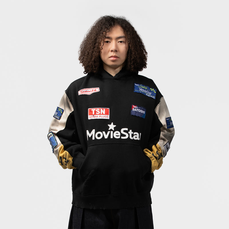 SATOSHI NAKAMOTO（サトシ ナカモト）/ TOPS（トップス）/ Movie Star Hoodie商品 / Black