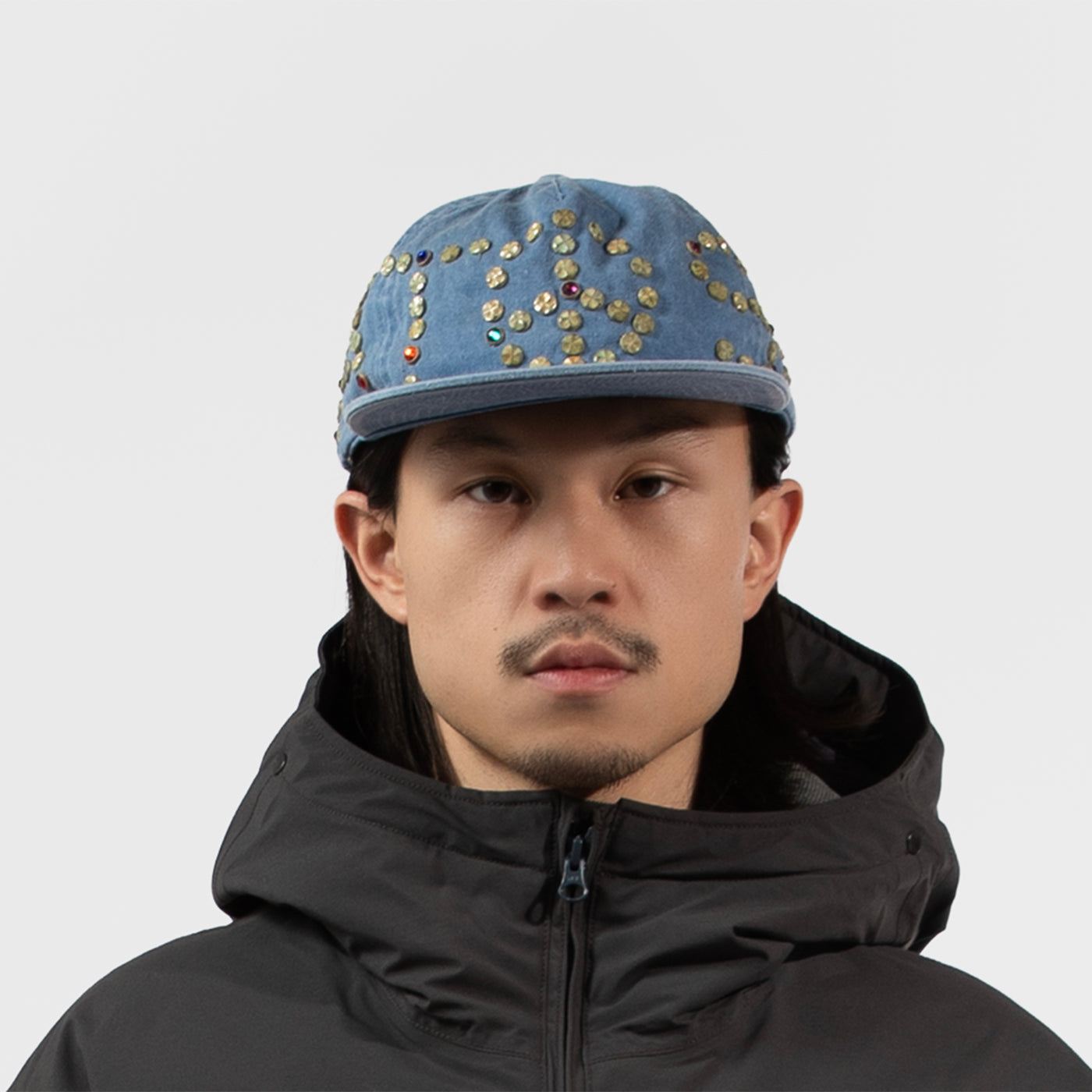 SATOSHI NAKAMOTO キャップ STUDDED WRAP AROUND HAT｜SATOSHI NAKAMOTO｜ACCESSORIES