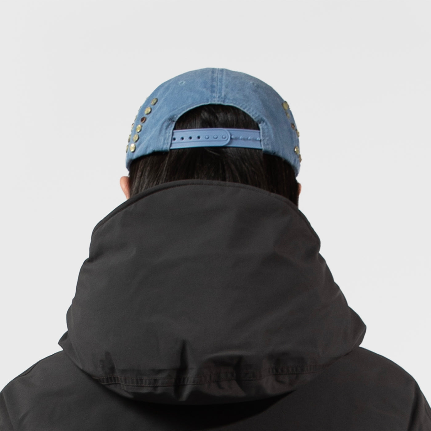 STUDDED WRAP AROUND HAT｜SATOSHI NAKAMOTO｜ACCESSORIES