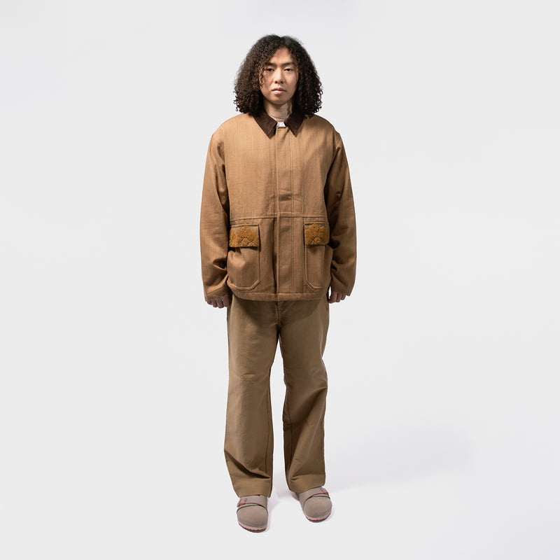 Kartik Research（）/ OUTER（アウター）/ Jodhpur Jacket商品 / Hand Embroidered Pocket Detail