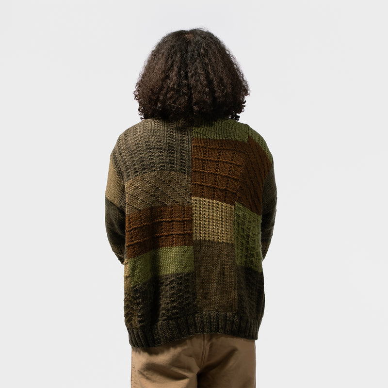 Kartik Research（）/ TOPS（トップス）/ Patchwork Cardigan商品 / Naturally Dyed