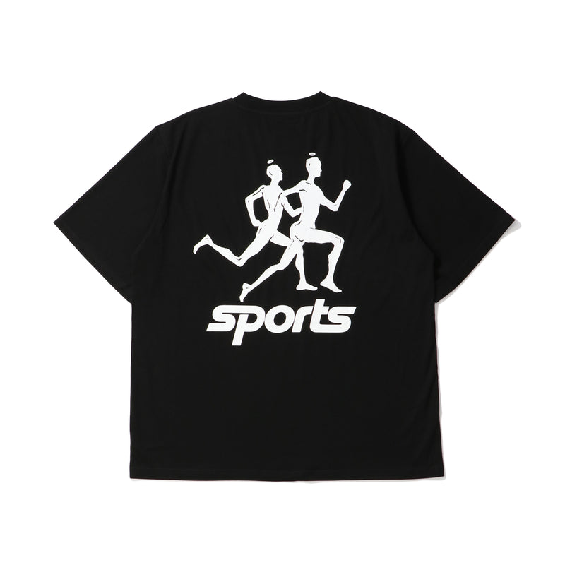UNION ORIGINAL（ユニオンオリジナル）/ TOPS（トップス）/ MIN-NANO RUNNING MAN TEE商品 / BLACK