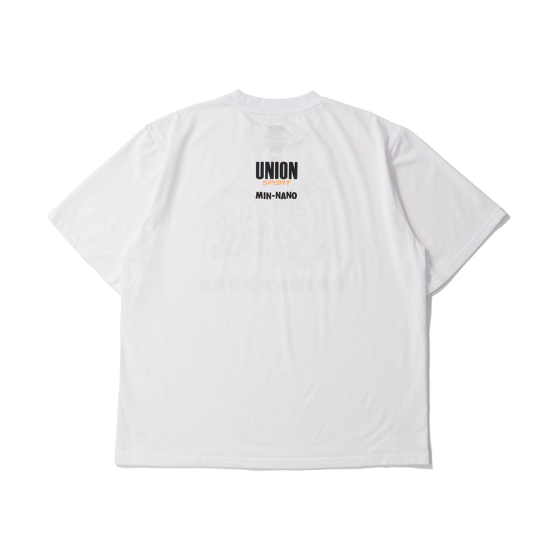 UNION ORIGINAL（ユニオンオリジナル）/ TOPS（トップス）/ MIN-NANO UNION SPORT TEE商品 / WHITE