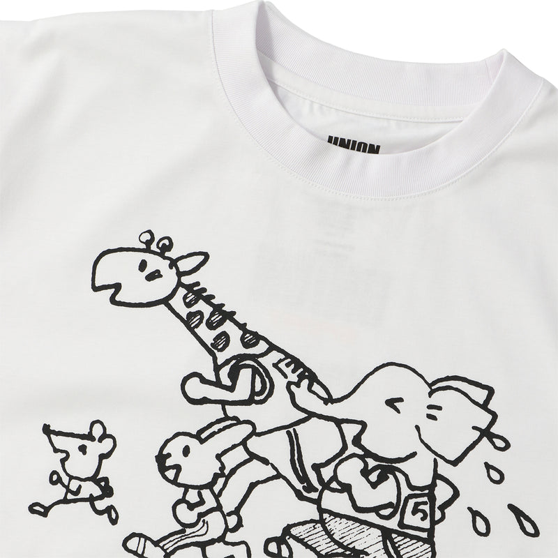UNION ORIGINAL（ユニオンオリジナル）/ TOPS（トップス）/ MIN-NANO UNION SPORT TEE商品 / WHITE