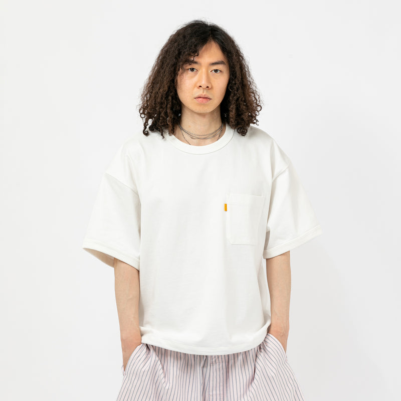 UNION（UNION TOKYO）」 スウェットカットソー LARGE ホワイト メンズ 