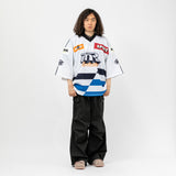 MARTINE ROSE(マーティンローズ)｜OVERSIZED HOCKEY TOP(オーヴァーサイズドホッキートップ)｜【公式通販 UNION TOKYO】｜ユニオントーキョー