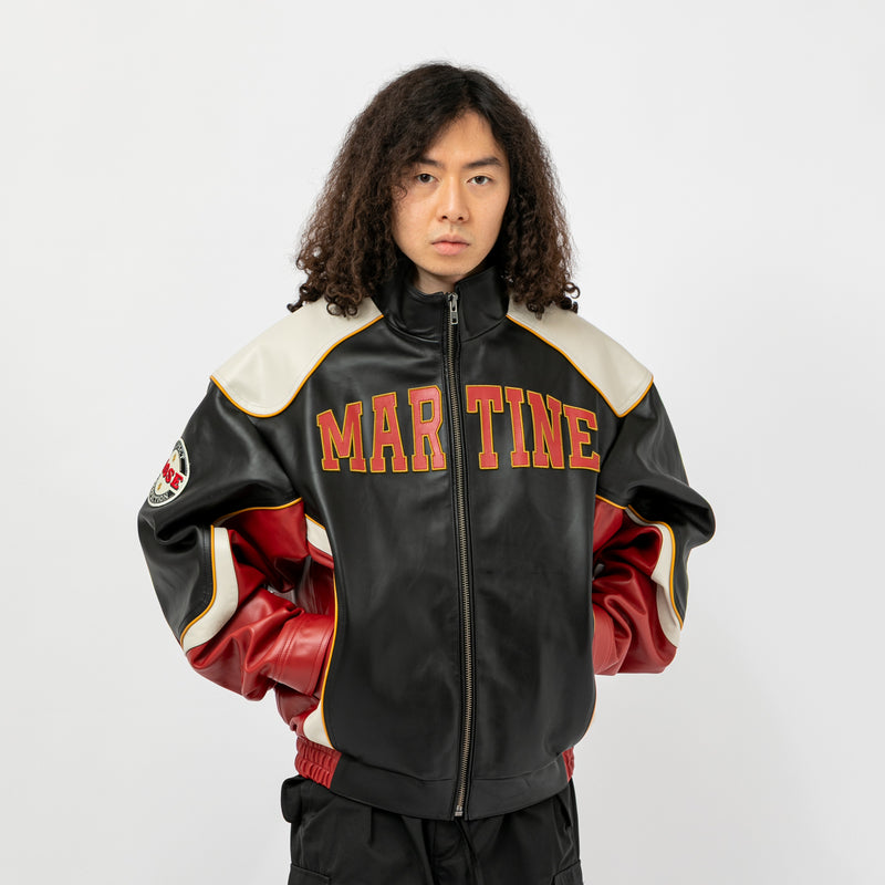 SUPERBOWL LEATHER JACKET｜MARTINE ROSE｜OUTER（アウター）｜【公式