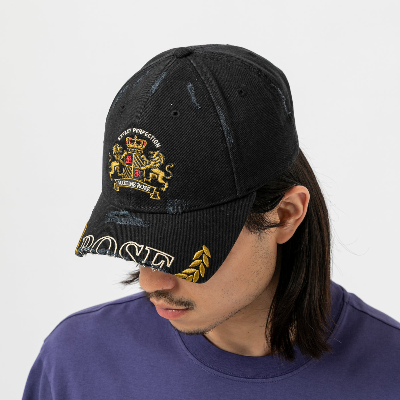 CUT PEAK CAP｜MARTINE ROSE｜ACCESSORIES（アクセサリー）｜【公式