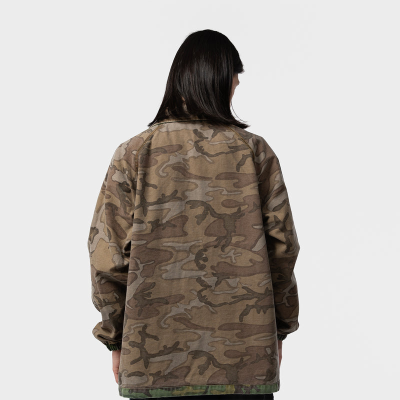 Mサイズ！ Needles リバーシブルリブジャケット REVERSIBLE COACH JACKET - CAMO TWILL｜NEEDLES｜OUTER（アウター