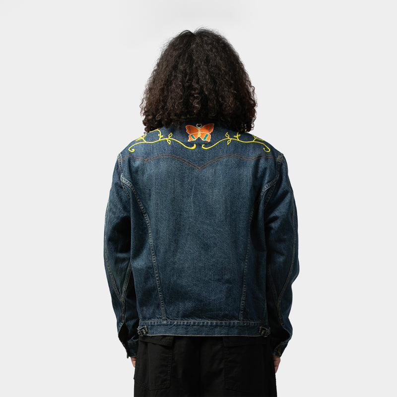PAPILLON EMB. JEAN JACKET - 12OZ DENIM｜NEEDLES｜OUTER（アウター