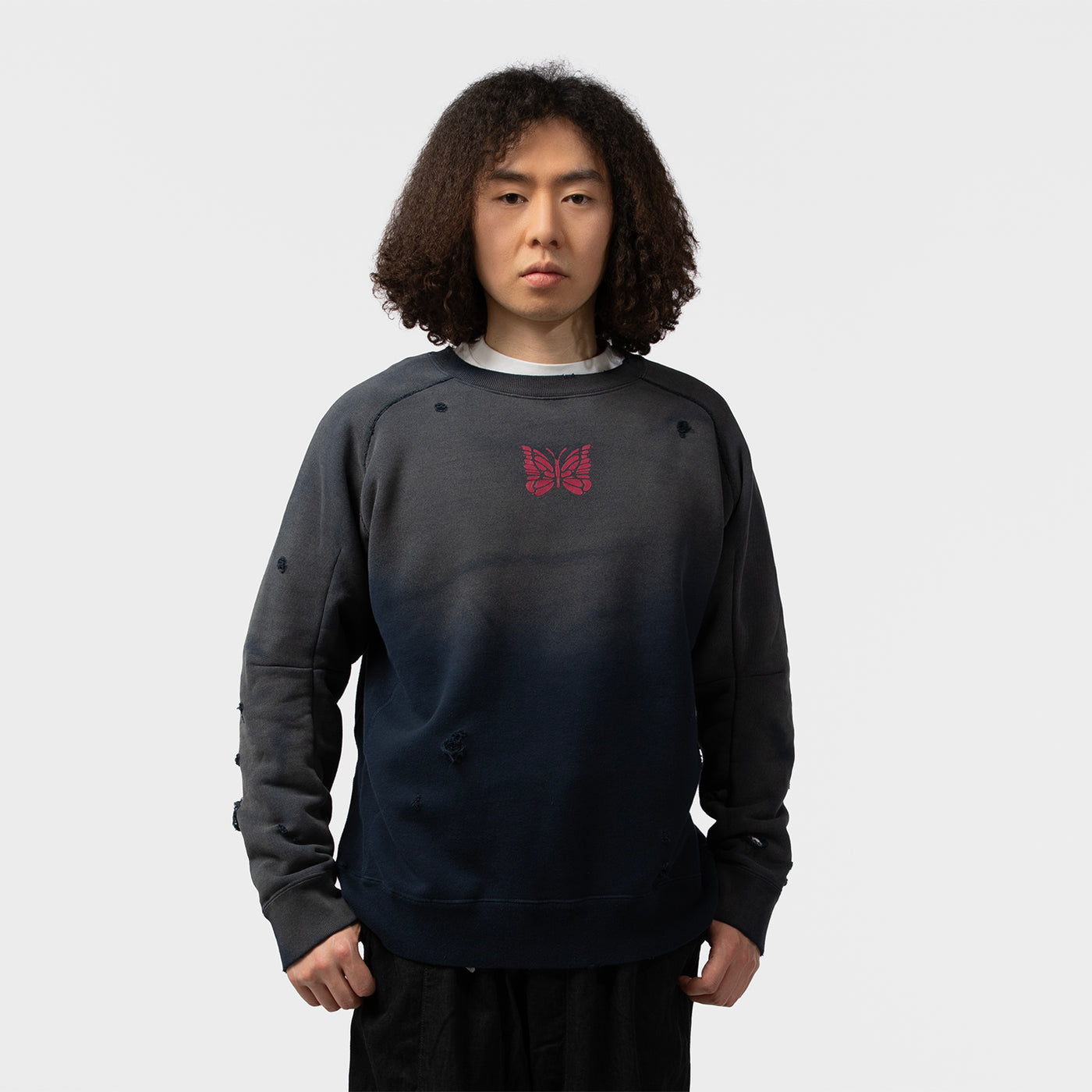 DECONSTRUCTED SWEAT SHIRT｜NEEDLES｜TOPS（トップス）｜【公式通販