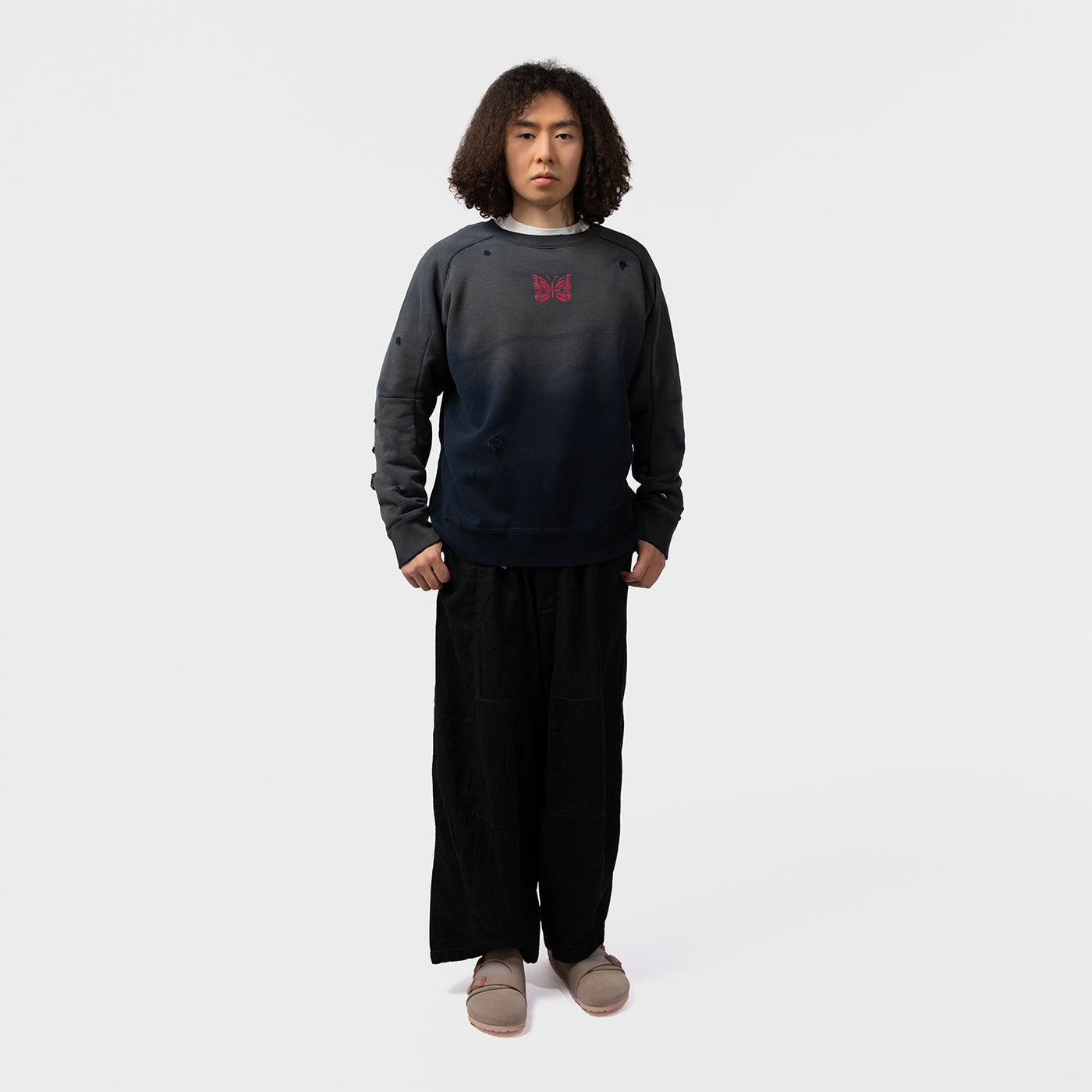 DECONSTRUCTED SWEAT SHIRT｜NEEDLES｜TOPS（トップス）｜【公式通販