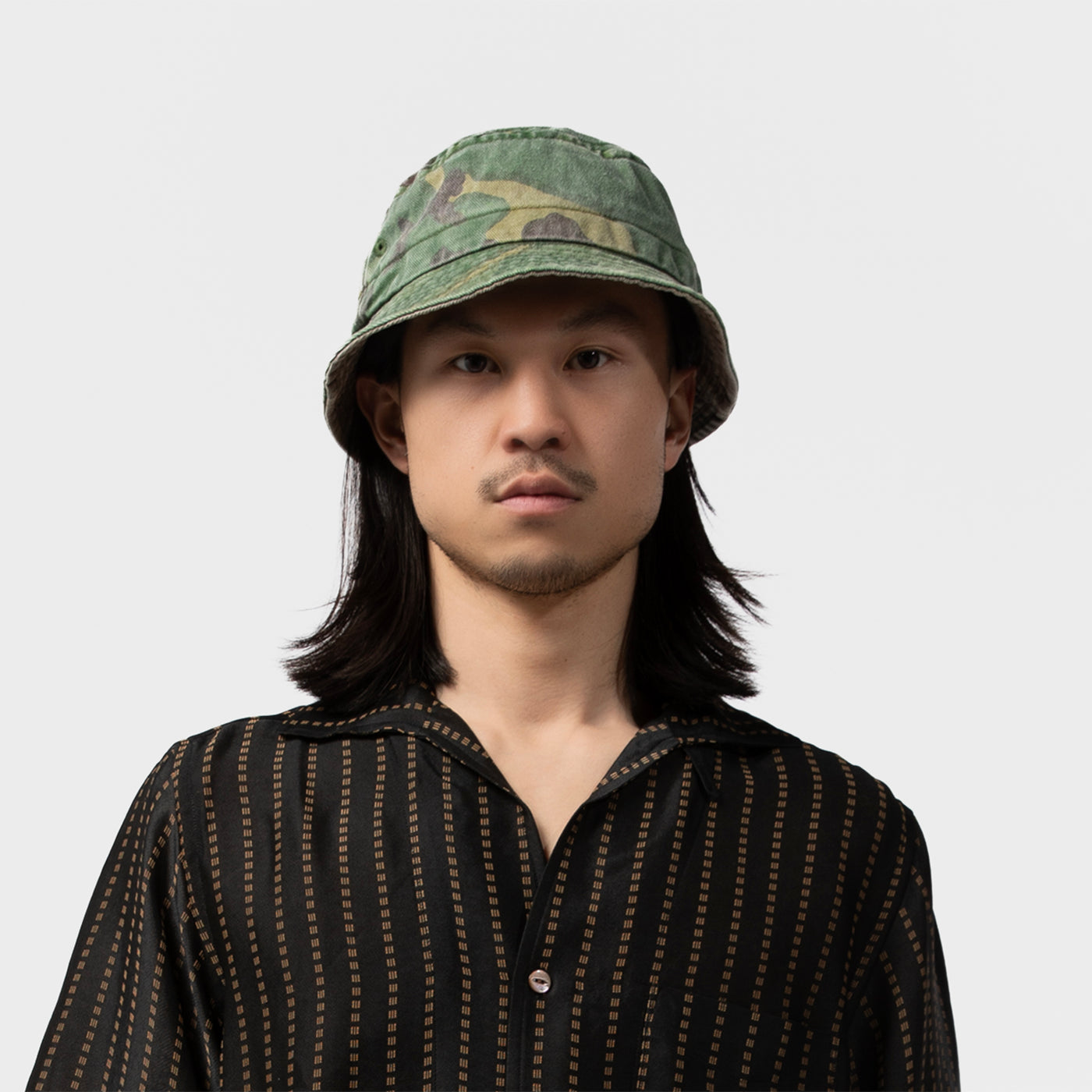 REVERSIBLE BUCKET HAT - CAMO TWILL｜NEEDLES｜ACCESSORIES