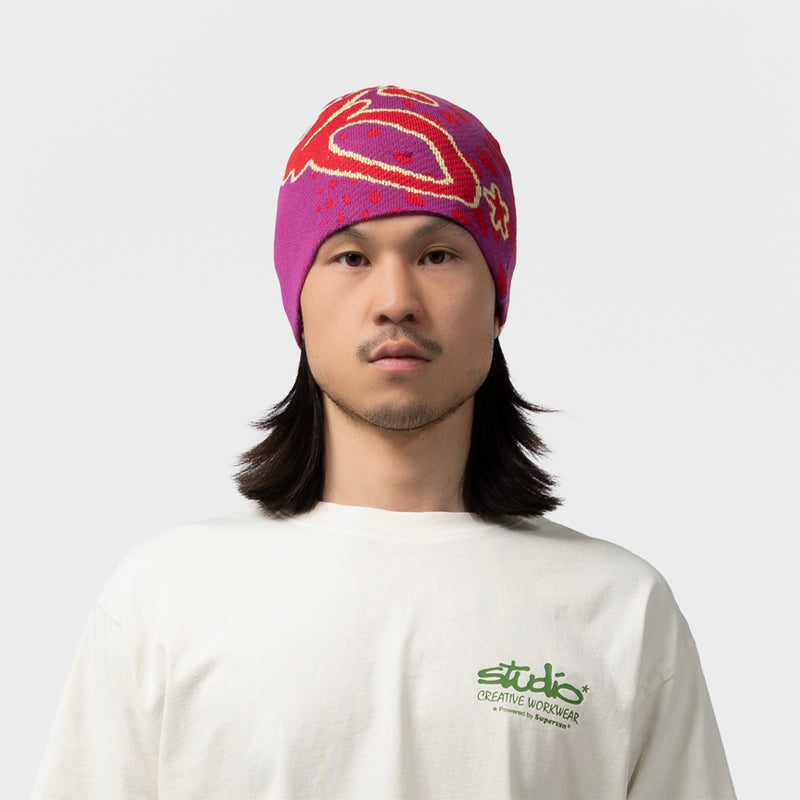 STUDIO SKULL BEANIE｜SUPERVSN STUDIOS｜ACCESSORIES（アクセサリー