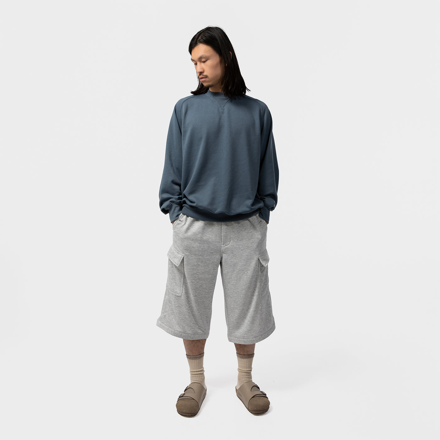 TECH SWEAT CREW FREEDOM SLEEVE｜DAIWA PIER39｜TOPS（トップス