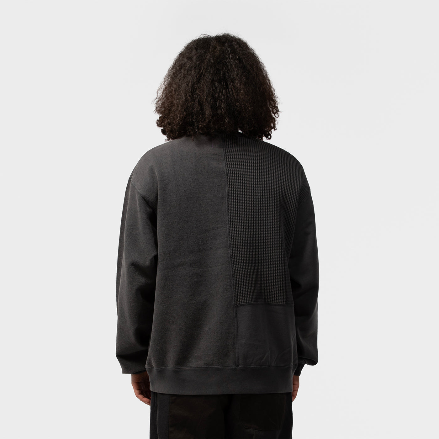 FIELD PATCHWORKED CREWNECK SWEATSHIRT｜THE NORTH FACE PURPLE LABEL 