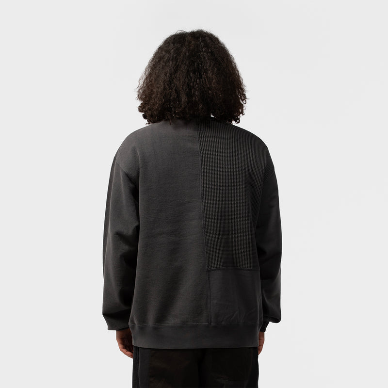 FIELD PATCHWORKED CREWNECK SWEATSHIRT｜THE NORTH FACE PURPLE LABEL