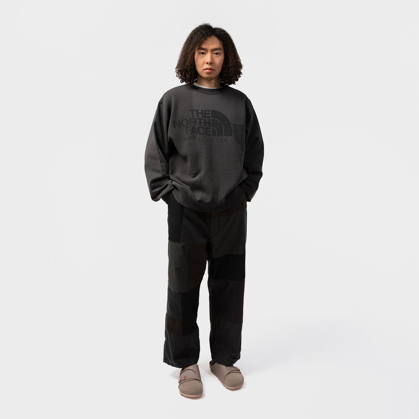 COTTON TWILL FIELD PATCHWORKED PANTS｜THE NORTH FACE PURPLE LABEL