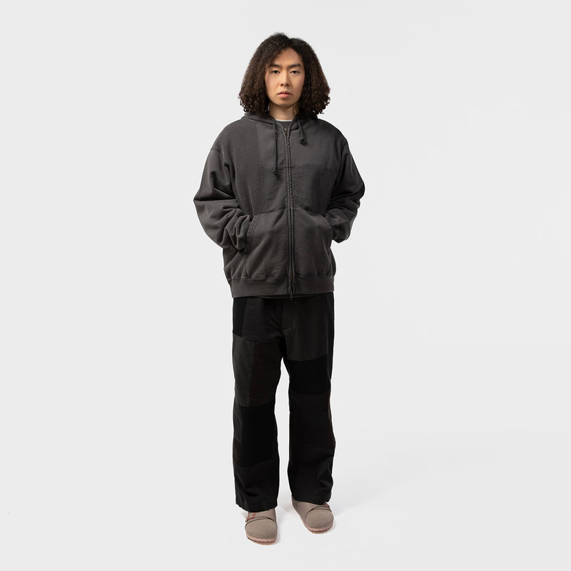 PPFM フード付きナイロンジャンパー 00's Y2K サイズL FIELD PATCHWORKED ZIP UP PARKA｜THE NORTH FACE PURPLE LABEL｜TOPS