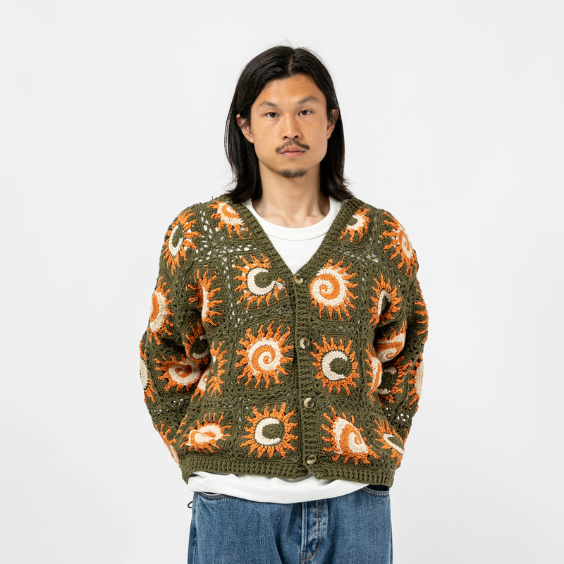 MOON & SUN CARDIGAN｜MACMAHON KNITTING MILLS｜TOPS（トップス