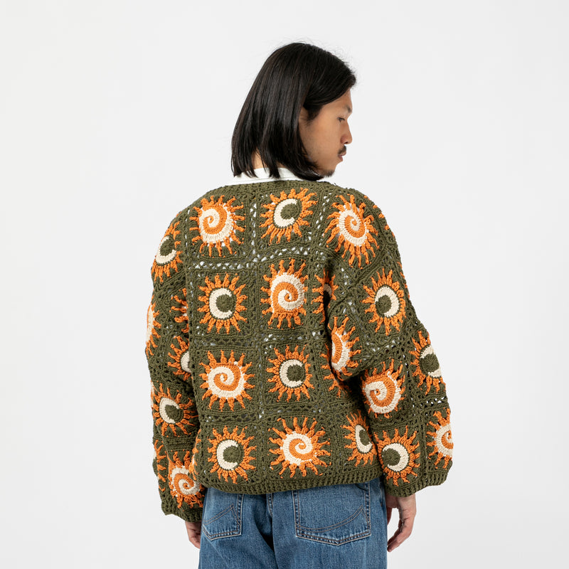 MOON & SUN CARDIGAN｜MACMAHON KNITTING MILLS｜TOPS（トップス