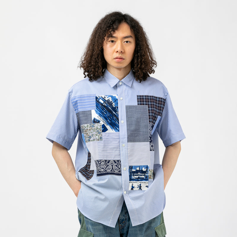 SS PATCH WORK SHIRT|JUNYA WATANABE MAN|TOPS(トップス)|【公式 SS PATCH WORK SHIRT|JUNYA WATANABE MAN|TOPS(トップス)|【公式
