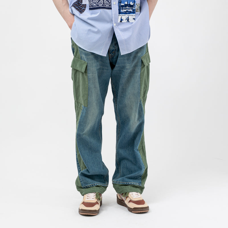 ジュンヤワタナベ　リーバイス　ドッキング　スウェット　デニム　インディゴ PANT LEVIS X JWM｜JUNYA WATANABE MAN｜BOTTOMS（ボトムス）｜【公式