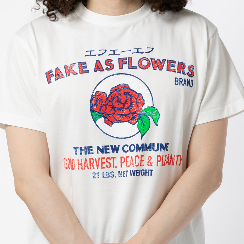 トップス FAF (FAKE AS FLOWERS) DOUBLE SLEEVE TEE FAF (FAKE AS