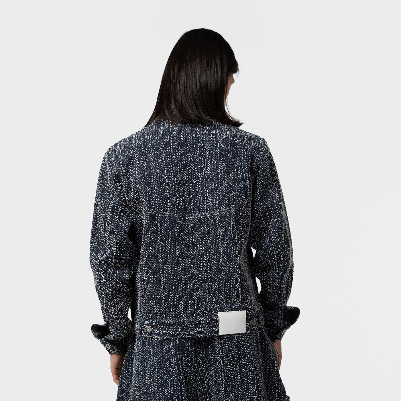 DENIM JIJI JACKET INDIGO SNOW｜SAGE NATION｜OUTER（アウター
