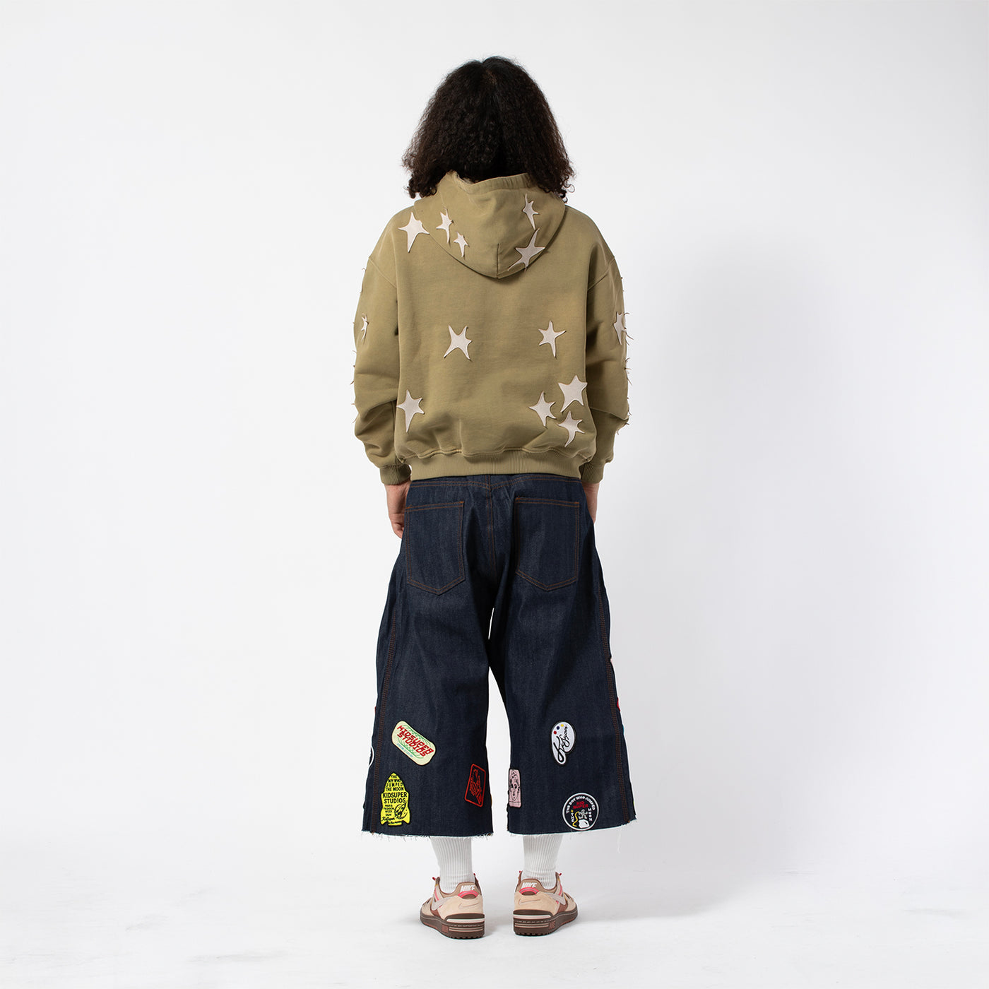 SUPER LONG PATCHES SHORTS｜KIDSUPER｜BOTTOMS（ボトムス）｜【公式