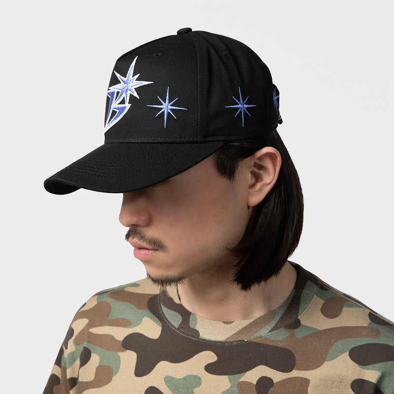B LOGO SPARKLE STRUCTURED 5-PANEL CAP｜BOTT｜ACCESSORIES