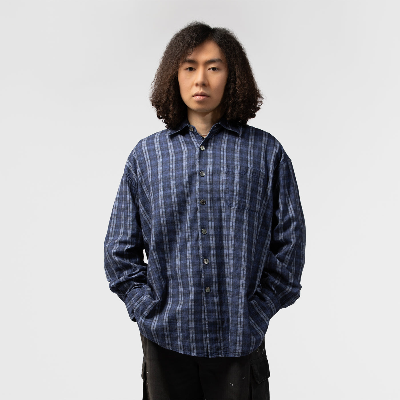 トップス OUR LEGACY BORROWED SHIRT 202611189010101361_Check_Pleas