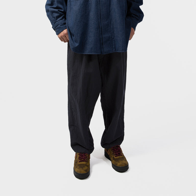 Marvine Pontiak Shirts Makers ネイビーベロアパンツ PAJAMA PANTS 2｜MARVINE PONTIAK SHIRT MAKERS｜BOTTOMS（ボトムス