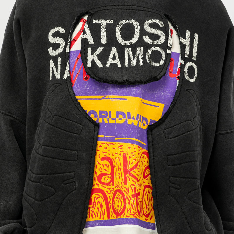 BONE CREWNECK｜SATOSHI NAKAMOTO｜TOPS（トップス）｜【公式通販