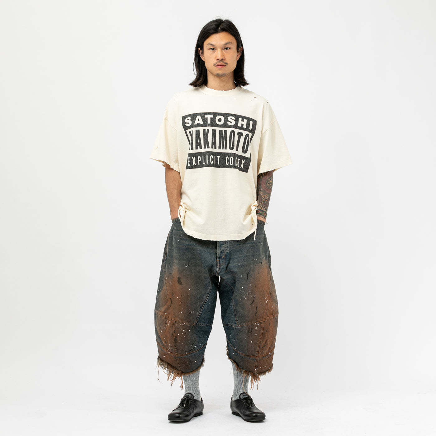 EXPLICIT CODEX TEE｜SATOSHI NAKAMOTO｜TOPS（トップス）｜【公式通販