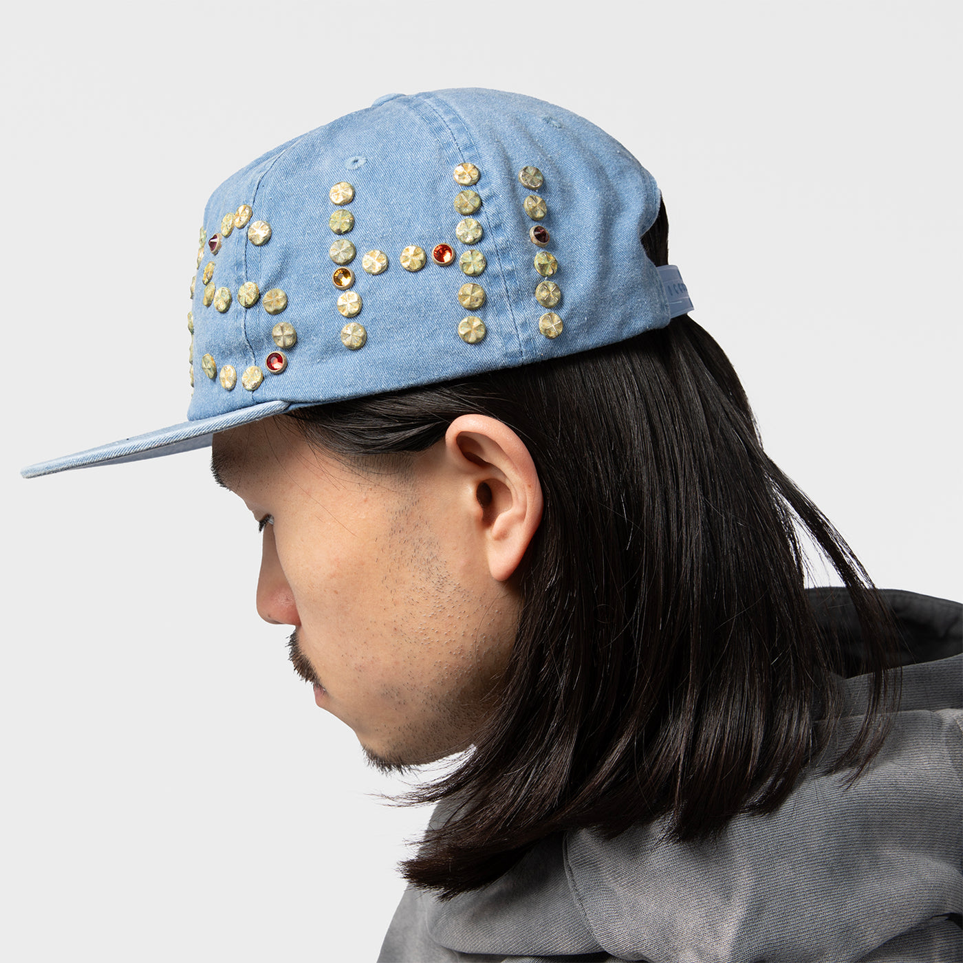 STUDDED WRAP AROUND HAT｜SATOSHI NAKAMOTO｜ACCESSORIES