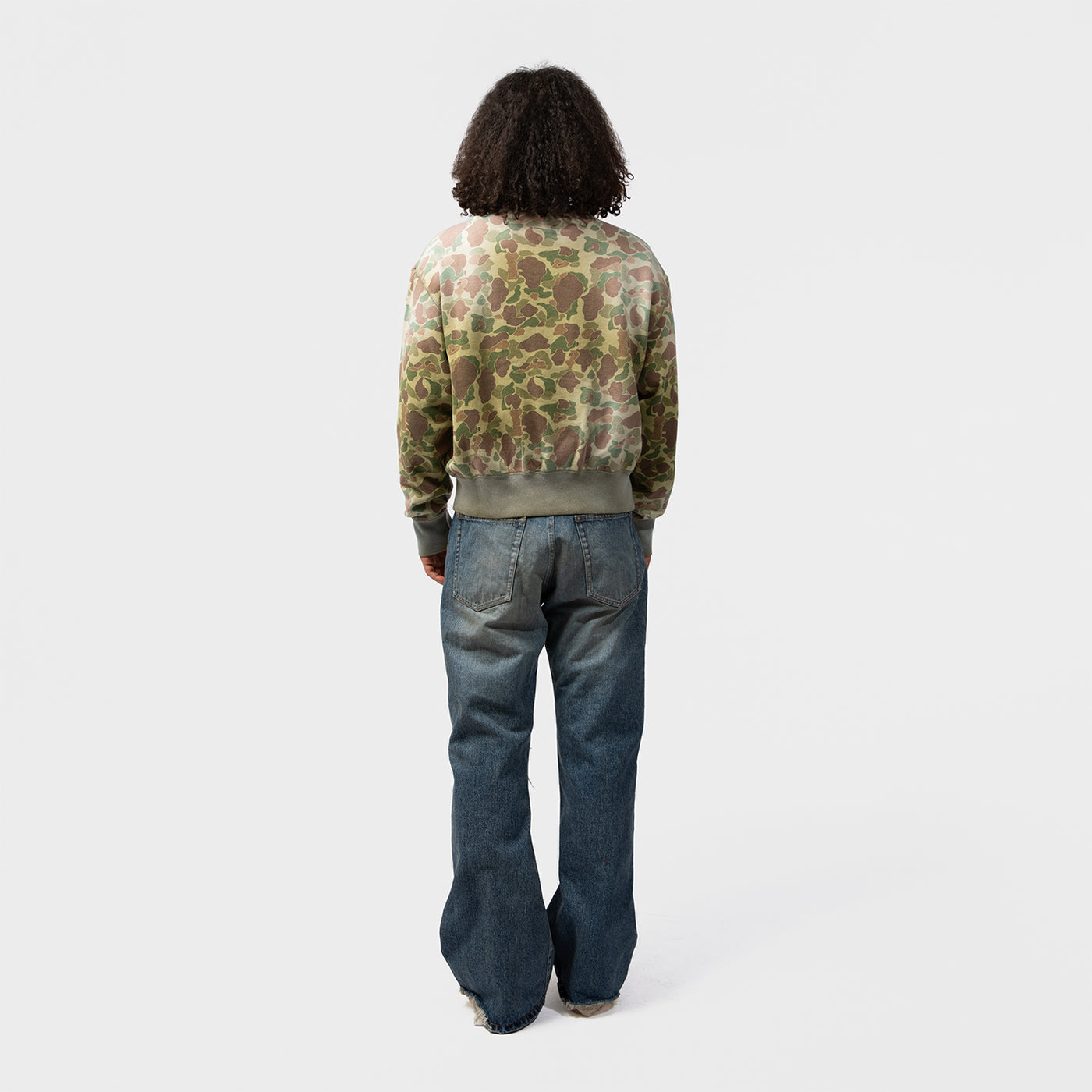CAMO SWEAT CARDIGAN｜KHOKI｜TOPS（トップス）｜【公式通販 UNION