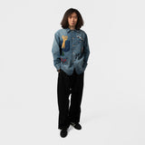 KHOKI(コッキ)｜Hand-Embroidered Denim Coverall(ハンドエンブロイダードデニムカヴァーオール)｜【公式通販 UNION TOKYO】｜ユニオントーキョー