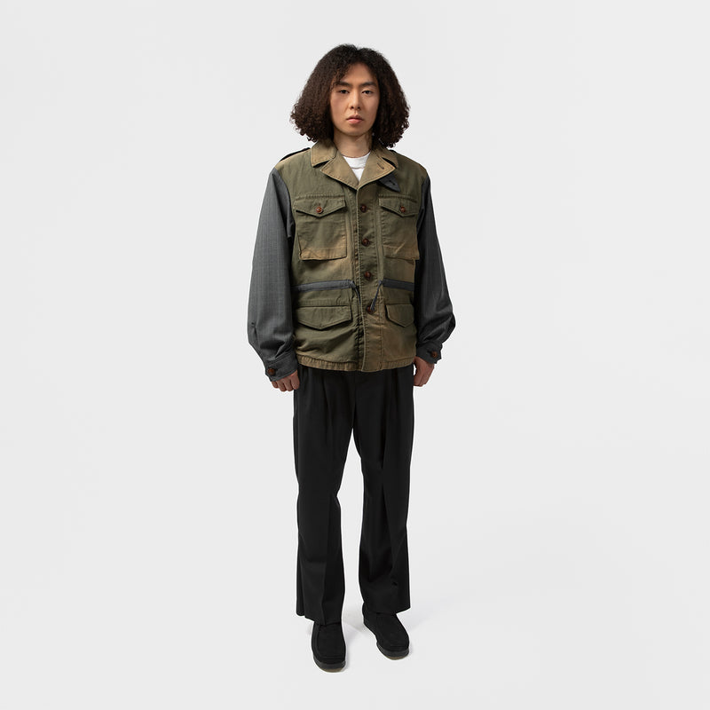 COMBINATION MILITARY JACKET｜KHOKI｜OUTER（アウター）｜【公式通販