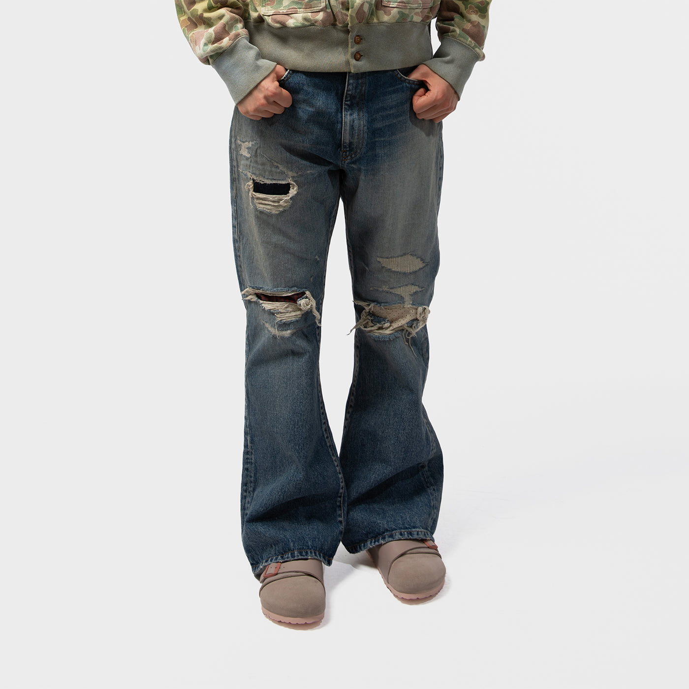 FADED MEMORY DENIM PANTS｜KHOKI｜BOTTOMS（ボトムス）｜【公式通販
