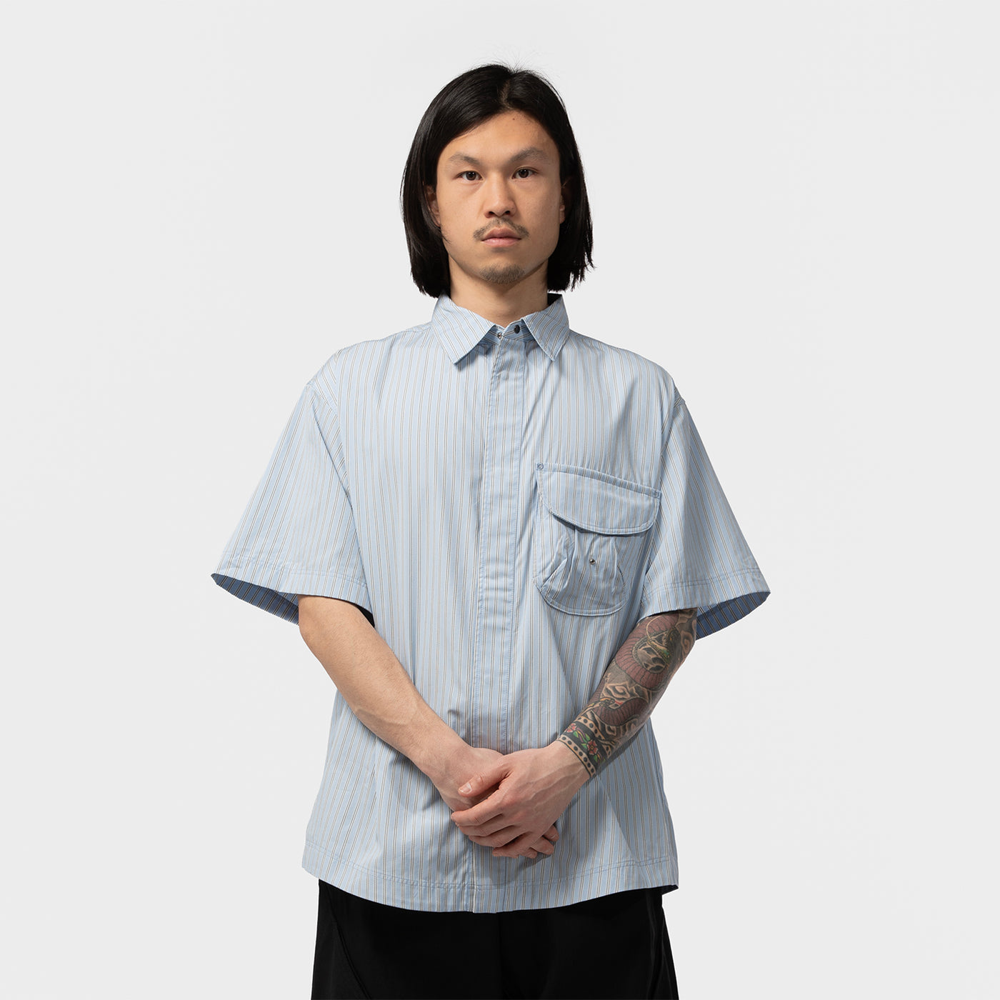 RETROREFLECTIVE SHORT SLEEVED SHIRT｜GOLDWIN 0｜TOPS（トップス