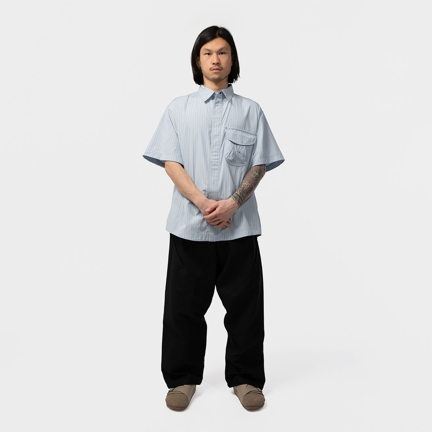 RETROREFLECTIVE SHORT SLEEVED SHIRT｜GOLDWIN 0｜TOPS（トップス
