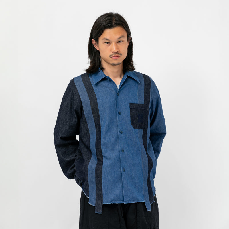 UNION x NEEDLES TRACK SHIRT サイズM NEEDLES X UNION 5PANEL SHIRT｜NEEDLES｜TOPS（トップス）｜【公式