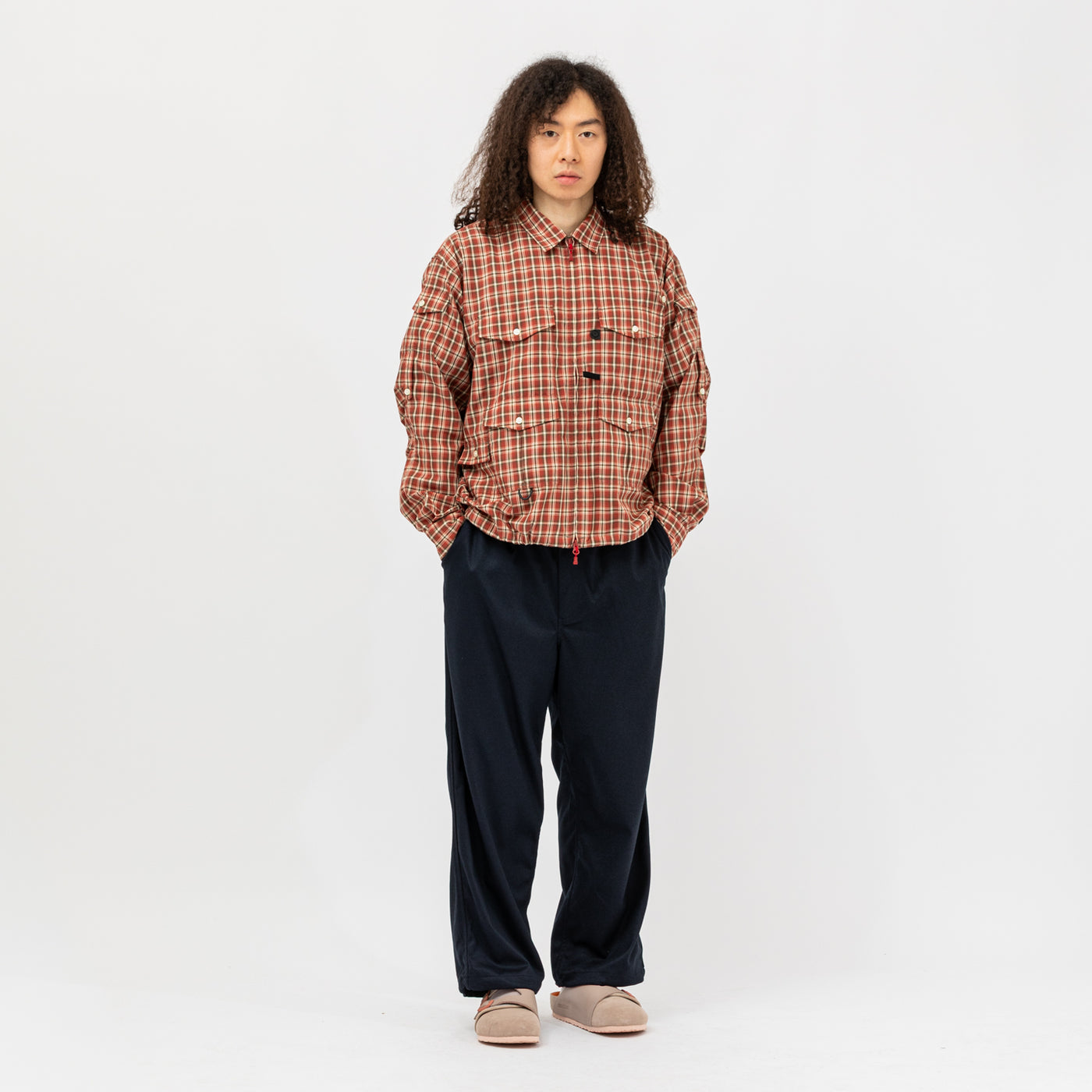 パンツ TECH WIDE EASY 2P TROUSERS FLANNEL TECH EASY TROUSERS FLANNEL｜DAIWA PIER39｜BOTTOMS（ボトムス
