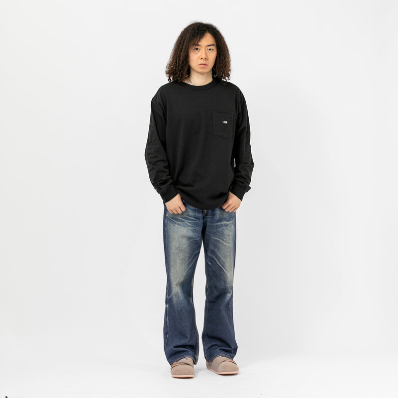 8OZ FIELD LONG SLEEVE POCKET TEE｜THE NORTH FACE PURPLE LABEL