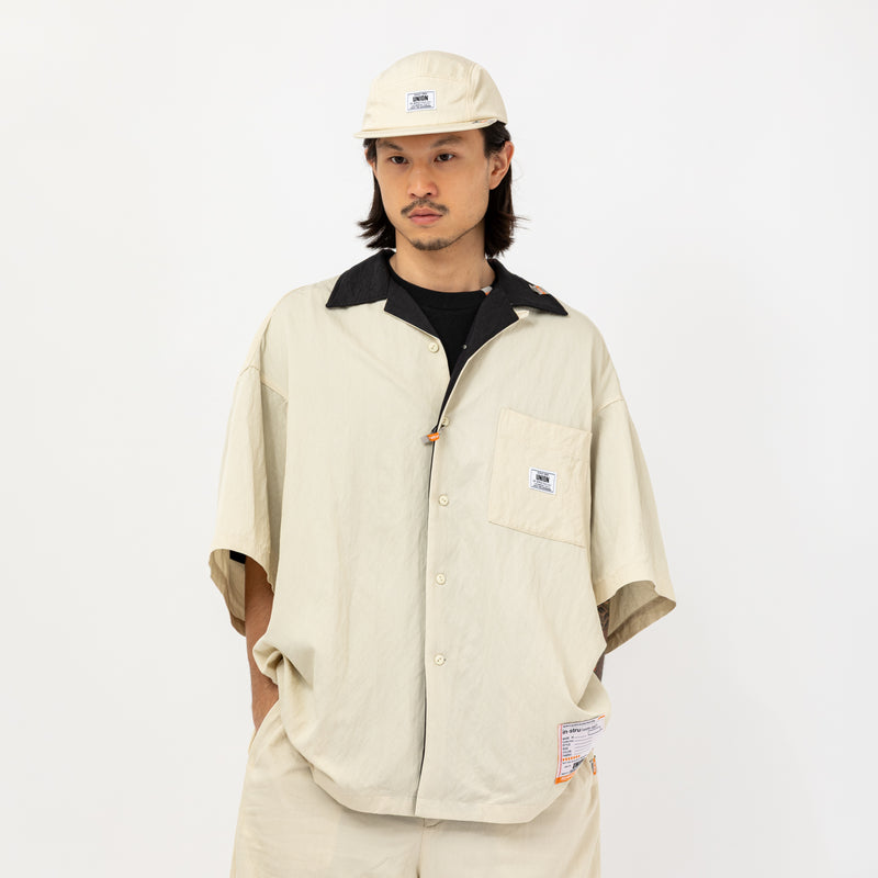 IM UN BOWLING SHIRT｜IN・STRU (MEN-TAL). BY MAISON MIHARA YASUHIRO