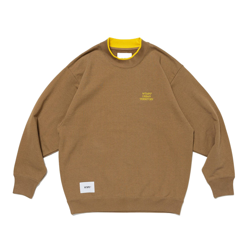 WTAPS(ダブルタップス)｜WIDE NECK 01 / SWEATER / COTTON FORTLESS(ワイドネック01 セーター コットンフォートレス)｜【公式通販 UNION TOKYO】｜ユニオントーキョー